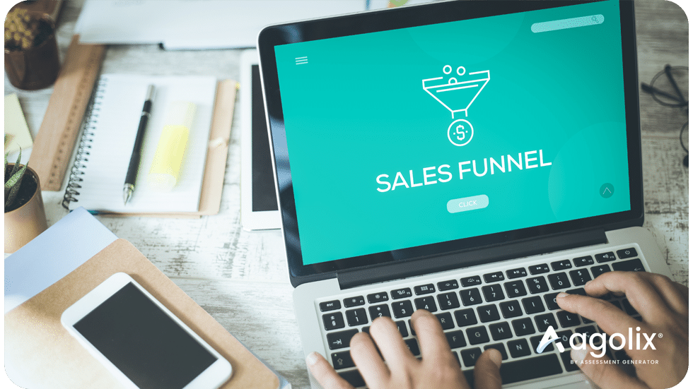 Use an assessment tool to create a sales funnel