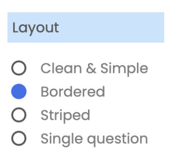 Assessment Styling and Layout In Agolix