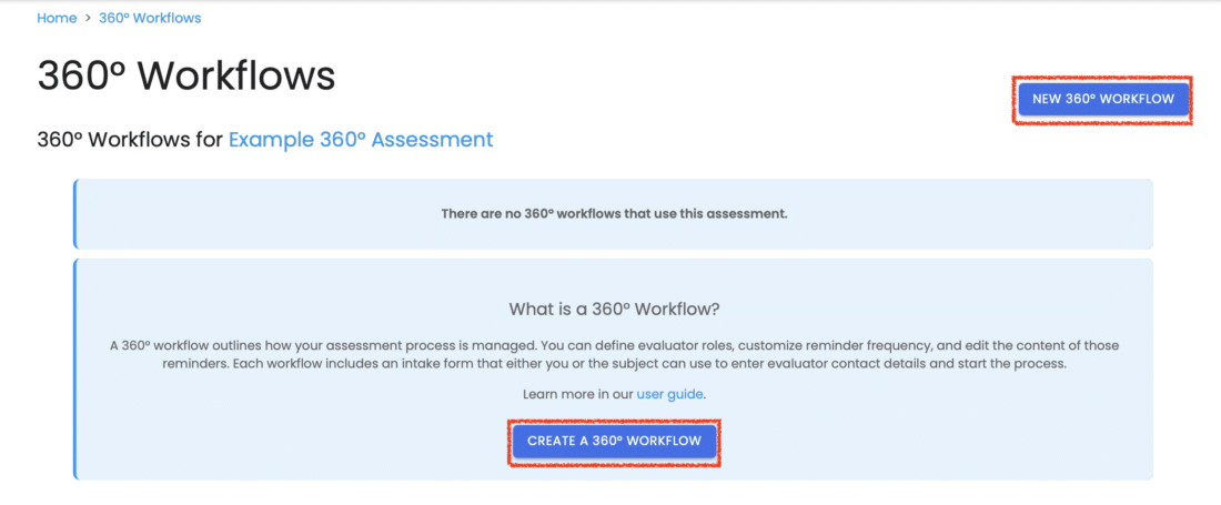 Distribute 360 to 360 workflows
