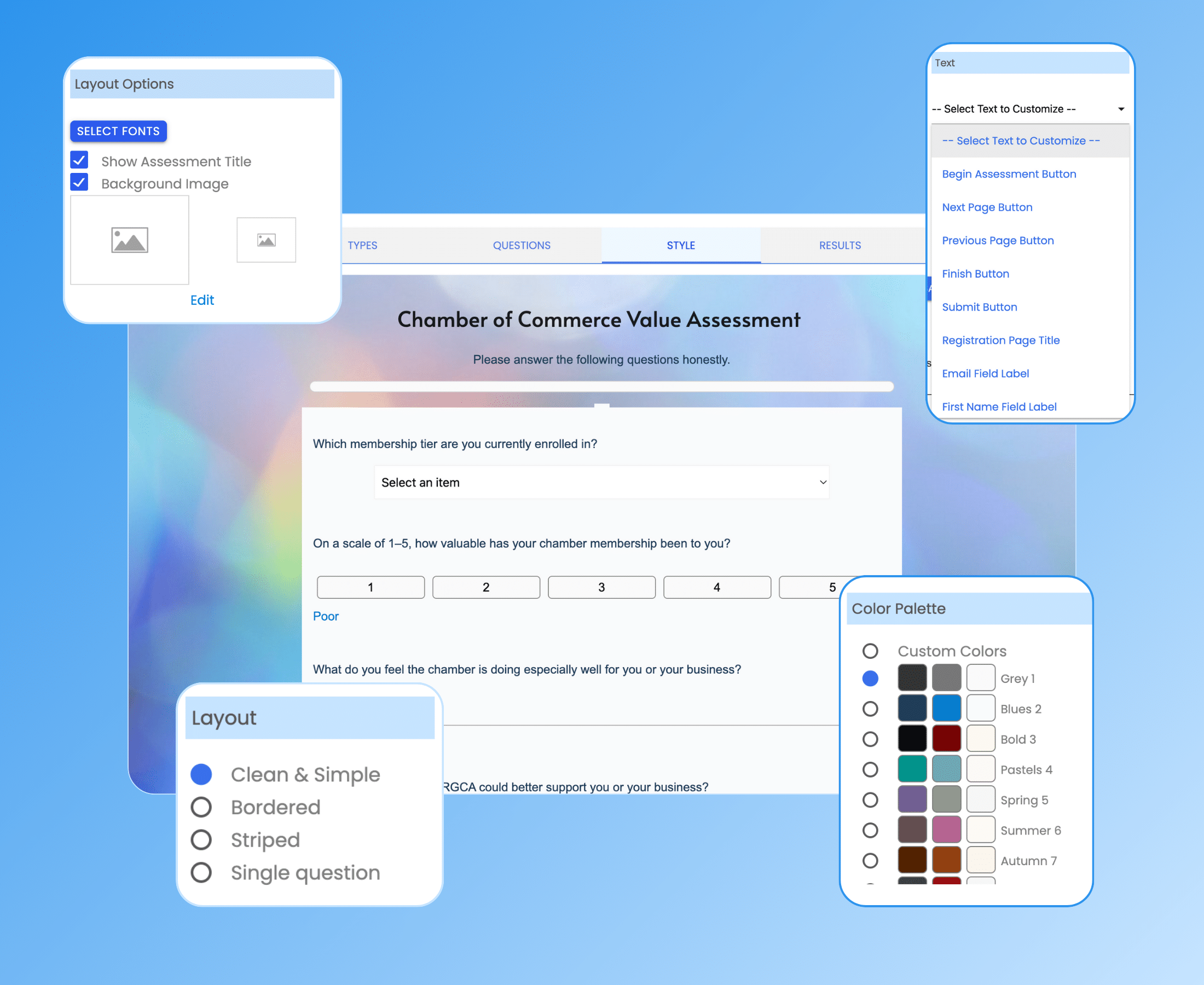Agolix Assessment Generator - Assessment Styler