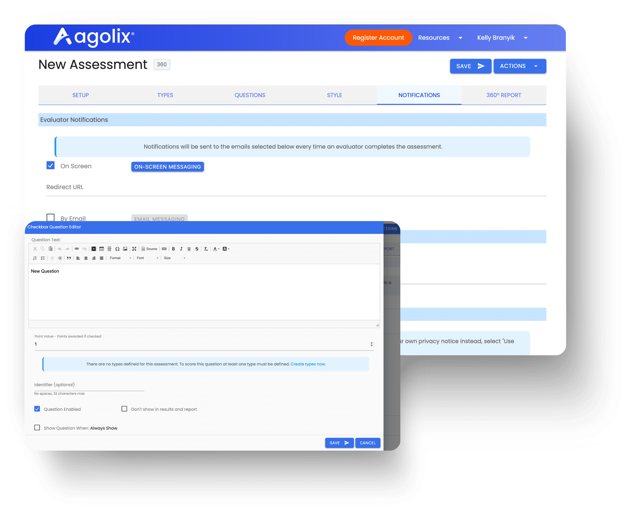 Assement Generator by Agolix