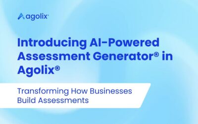 Introducing AI-Powered Assessment Generator® in Agolix®