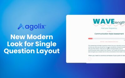 A Fresh, Modern Look for the Single Question Layout
